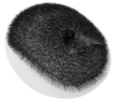 Toupee Homme Buzz Cut - Cheveux Humains, Base PU - Noir